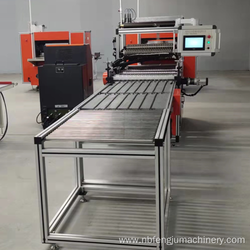 High quality paper filter folding machine production line